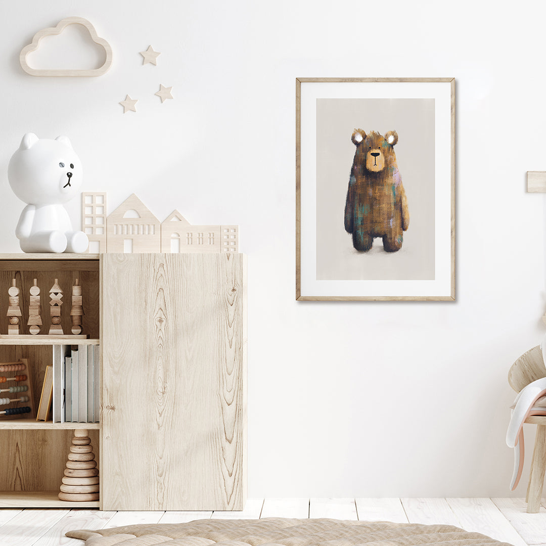 Bear 2024 nursery print