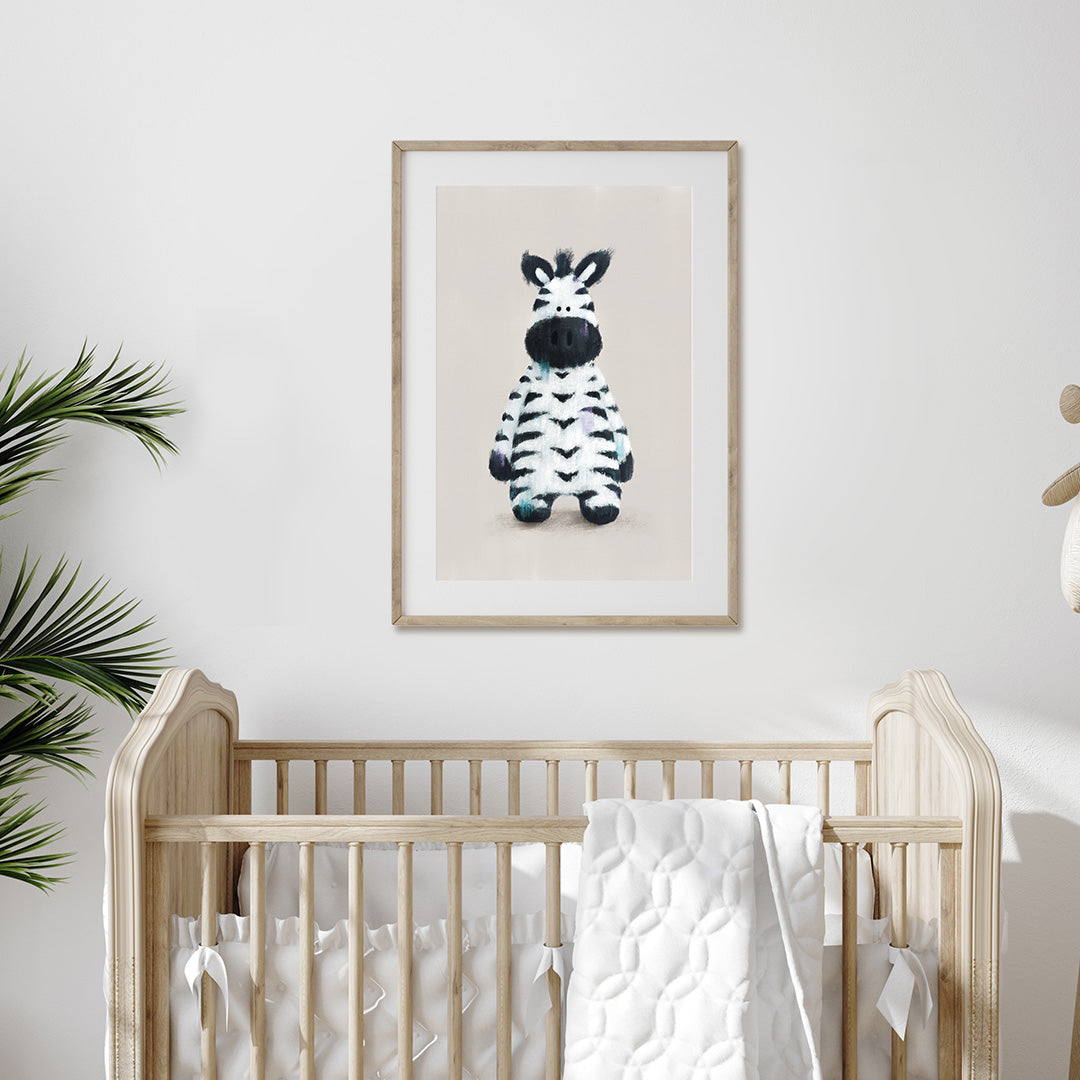 Zebra store nursery decor