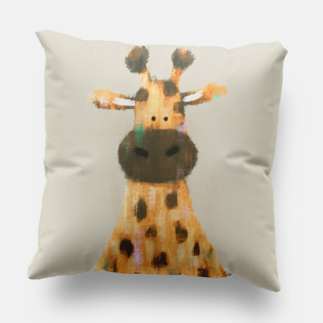 Safari Giraffe Nursery Cushion Cover