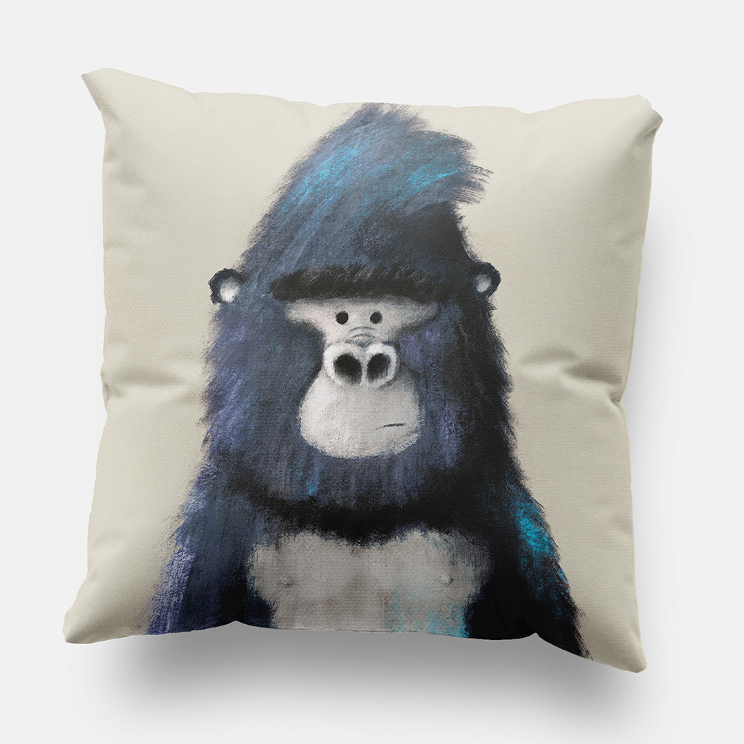 Jungle Gorilla Nursery Cushion Cover