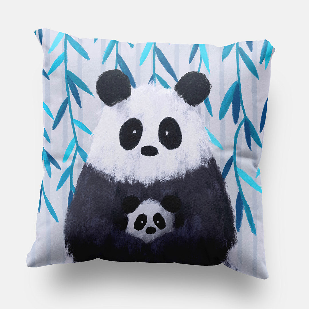 Jungle Panda Nursery Cushion Cover