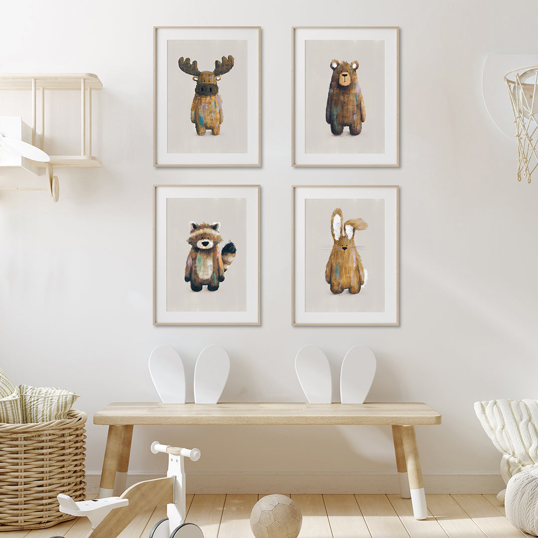 Nursery sales print set